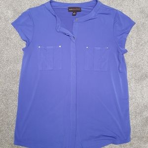 Purple/Blue Short Sleeve Shirt
